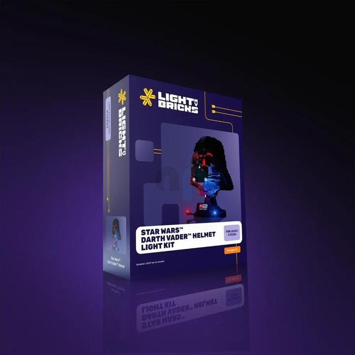 Image du produit Light my bricks LMB 2.0 Kit de lumière pour LEGO® 75304 Star Wars Le casque de Dark Vador