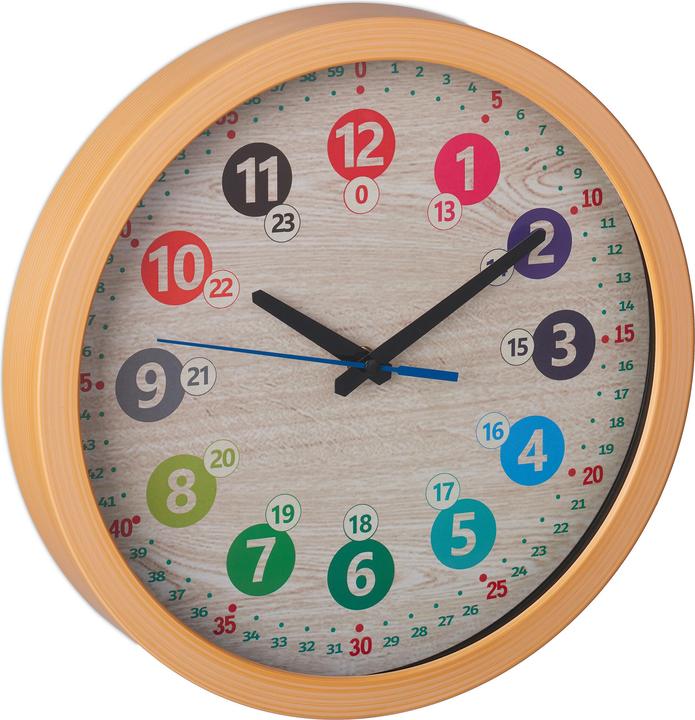 Produktbild Relaxdays Kinder-Wanduhr (30 cm)