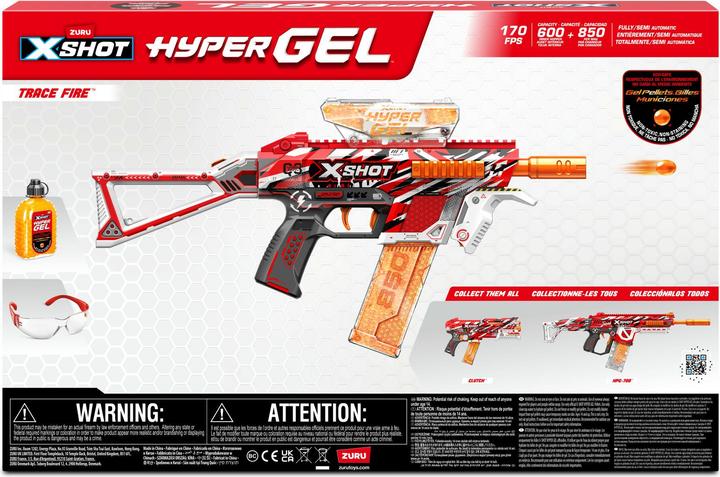 Produktbild Zuru XSHOT - Hyper-Gel Blaster Trace Fire (inkl. 10000 Gel-Kugeln)