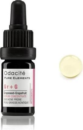 Actual product image Odacite Pure Elements by Skincare Gr+G Oily/Acne Prone Grapeseed Grapefruit Serum Concentrate 5ml (5 ml)