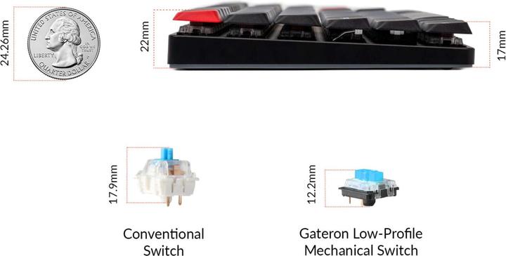 Actual product image Keychron K3 Pro (CH, Cable, Wireless)