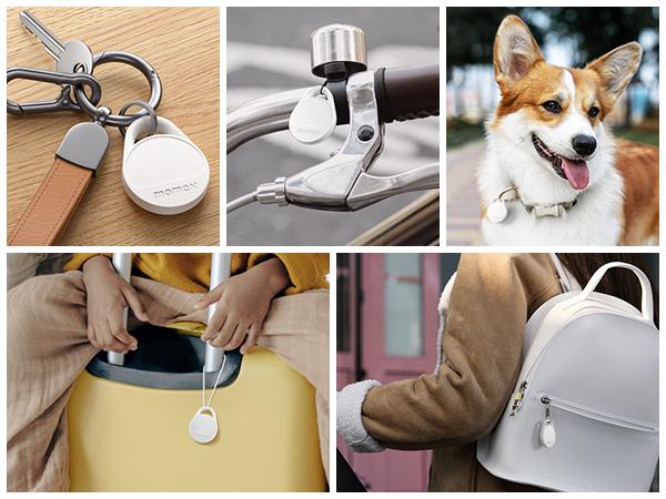 Image du produit Momax Pinpop Keyfinder - Blanc (iOS)