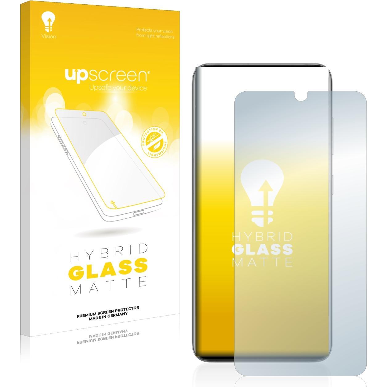 upscreen Reflection Shield Panzerglasfolie Matt (1 Stück, Samsung Galaxy S20), Smartphone Schutzfolie, Grau