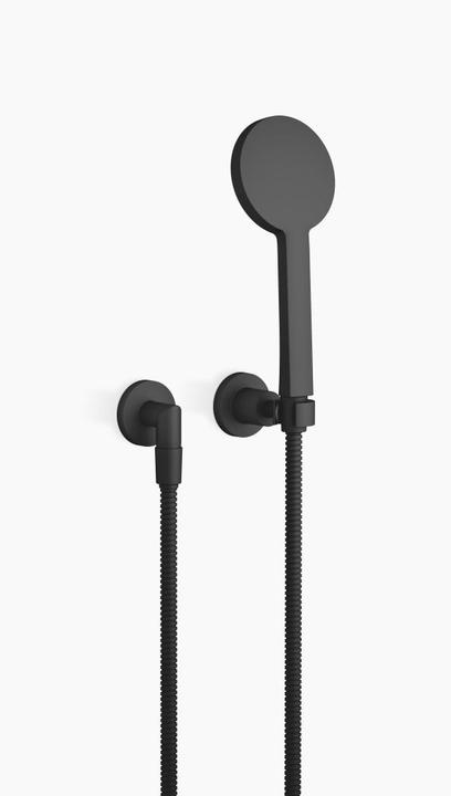 Dornbracht Tara hose shower set with single rosettes, 27803892