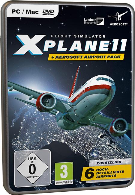 Image du produit Aerosoft Simulateur de vol X-Plane 11 (PC, Mac, DE)