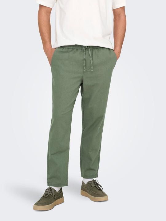 Produktbild Only & Sons Onslinus Crop 0007 Cot Lin Pnt Noos (XS)