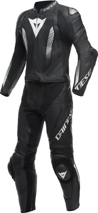 Produktbild Dainese Laguna Seca 5 2 tlg. Lederkombi Schwarz / Schwarz / Weiss 25 (Herren, 25)
