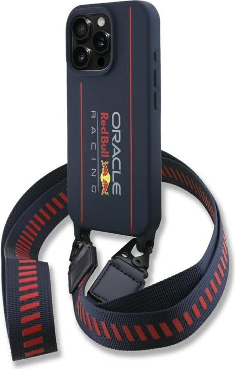 Actual product image Red Bull RBHMP16X24SISOLRV iPhone 16 Pro Max 6.9" hardcase Silicone Strap and Vertical Logo MagSafe (Apple iPhone 16 Pro Max)