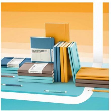 Produktbild Leuchtturm1917 Rising Sun (A5, Kariert, Harter Einband)