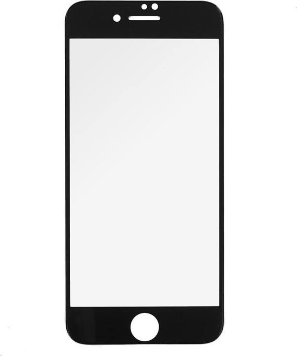 Produktbild prio 3D Displayschutzglas für iPhone SE (2022/2020) schwarz (1 Stück, Apple iPhone SE (2nd Gen), Apple iPhone SE (3rd Gen))