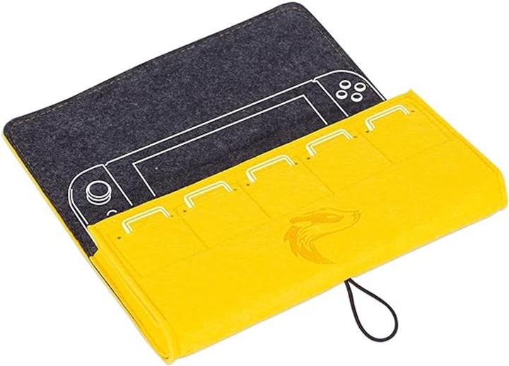 Image du produit Freaks and Geeks Harry Potter - Pochette de transport en feutrine - Modèle Poufsouffle pour Nintendo Switch et Switch (Switch)