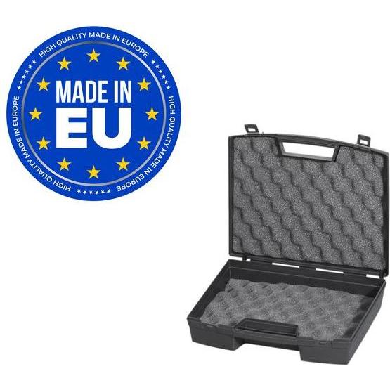 RND, Verpackungsmaterial, Verpackungstasche, 210x260x44mm, Polypropylen (PP), Schwarz (1 Stück)