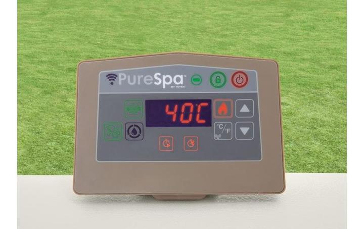 Produktbild Intex PureSpa Jet & Bubble Deluxe Chevron (6 Personen)