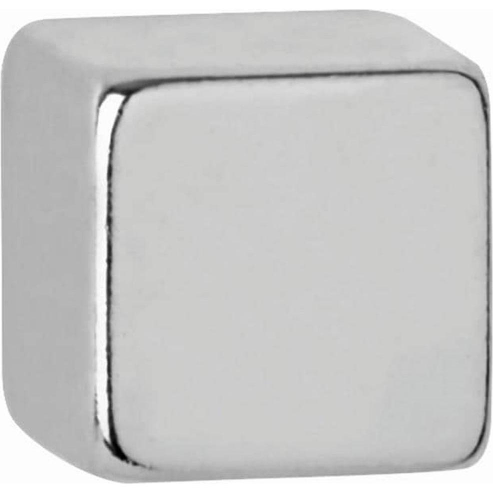 Maul, Magnet, Neodym-Wrfelmagnet, 7 mm, Haftkraft: 1,6 kg, silber (10 x)