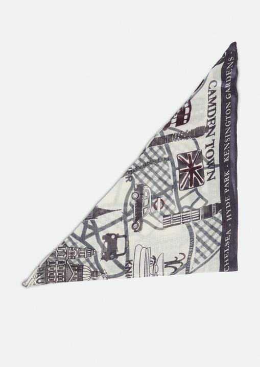 Immagine prodotto Comma Tuch Gemusterter Schal aus Baumwoll-Modalmix