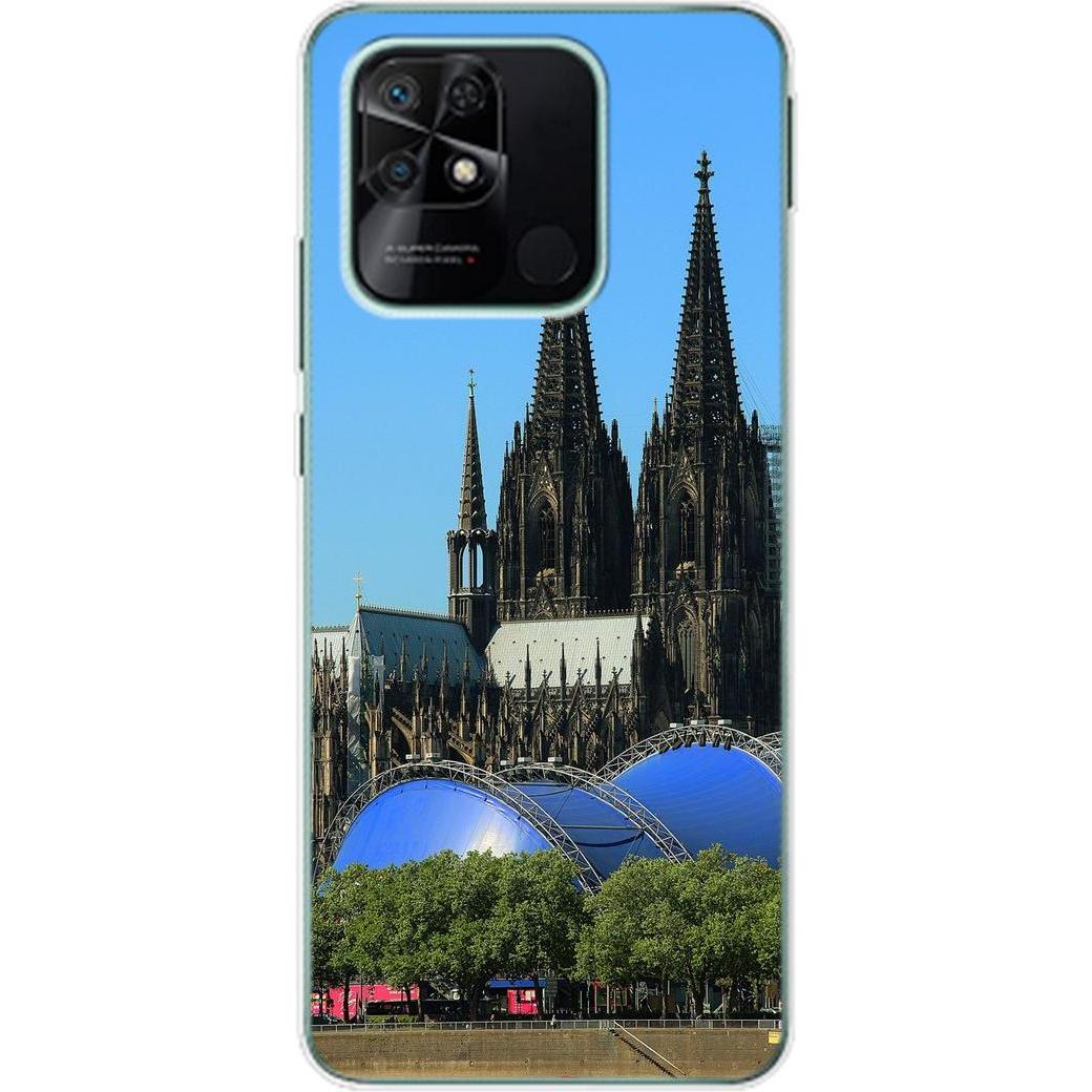 König Design Hülle Handy Schutz für Xiaomi Redmi 10C Case Cover Tasche Bumper Etuis TPU Neu (Xiaomi Redmi 10C), Smartpho...