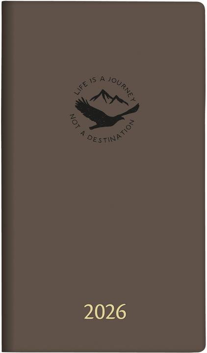 Actual product image Aurora Agenda Visuplan Adventure 2026 2019AD 1W/2S ass. ML 9x16.5cm