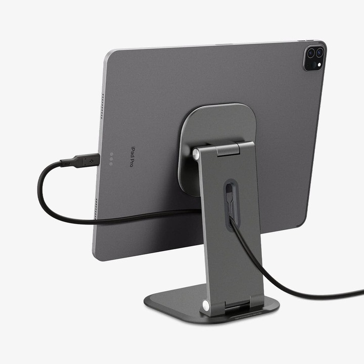 Actual product image Spigen Apple iPad/ Pro/ Air/ Mini Stand and Mount OneTap Easel Stand (MagFit) MagSafe Compatible