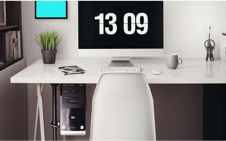 Image du produit Techly ICA-CS 63 Support pour PC Support pour unité centrale monté sur table