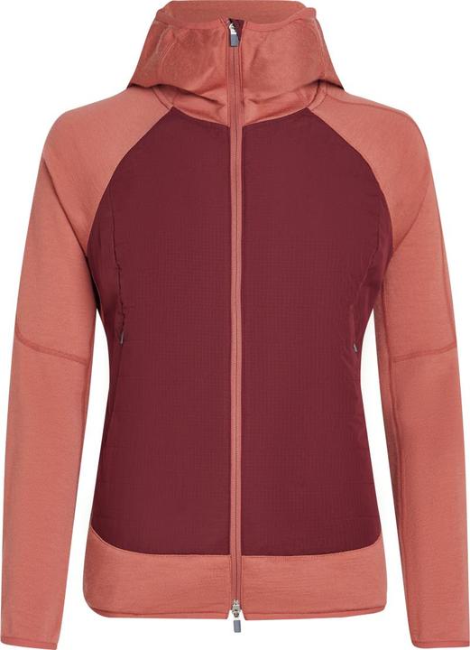 Produktbild Icebreaker Women Merino Mer Quantum Hybrid LS Zip Hoodie (L)