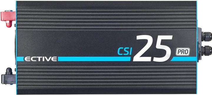 Produktbild Ective CSI 25 PRO 2500W/12V Sinus-Wechselrichter mit Netzvorrangschaltung und Ladegerät (CH-Stecker)