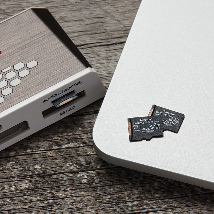 Productafbeelding Kingston Canvas Select Plus (512 GB, microSDXC, U3, UHS-I)