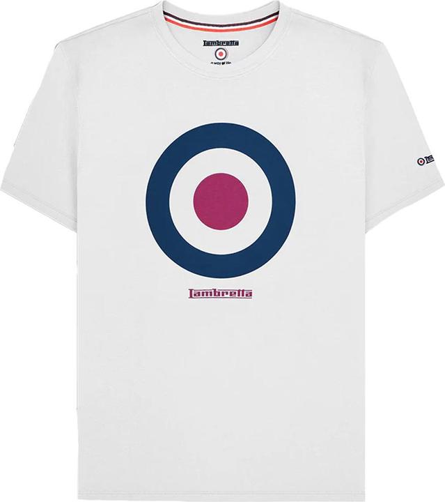 Actual product image Lambretta Mens SS24 Target T-Shirt (4XL)