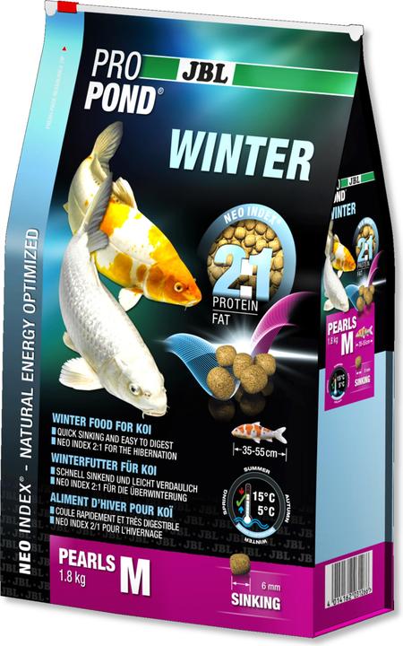 JBL Aquaristik und Terraristik ProPond Winter M 3.6 kg (Koi)