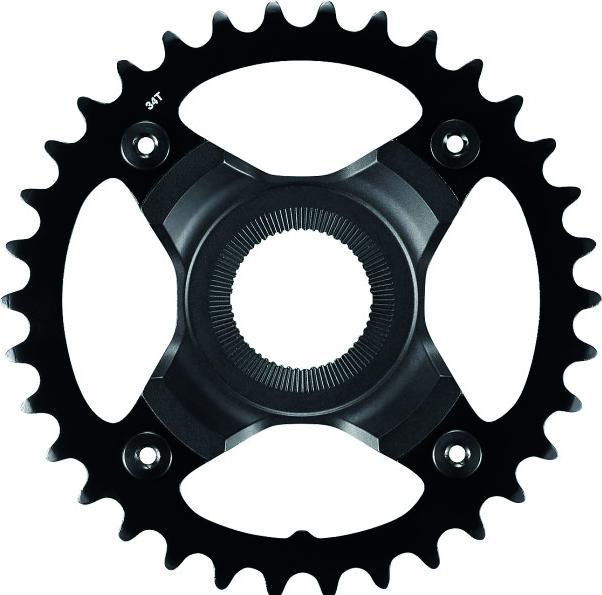 Produktbild Shimano Kettenblatt STEPS SM-CRE70 38 Zähne 50mm doppelter Hosenschutz Box (38)