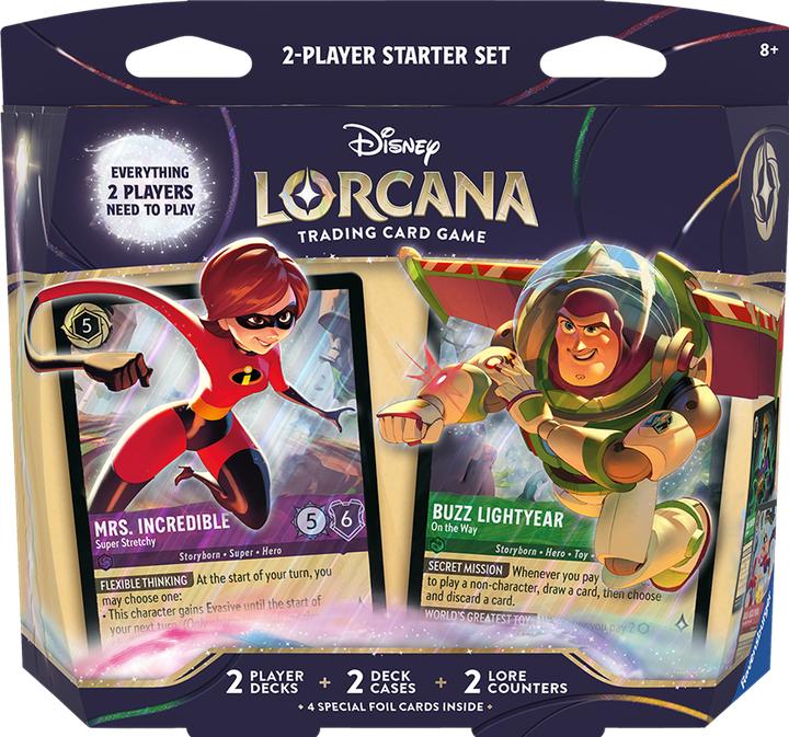 Actual product image Ravensburger Disney Lorcana 2er Starterdeck Set 12 (German, Deck)
