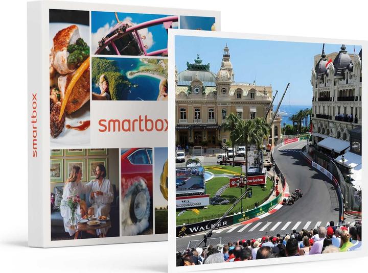 Smartbox Formel-1-Grand-Prix von Monaco 2025 mit 2 Tickets und eine Übernachtung im 3*-Hotel (2 pers.)