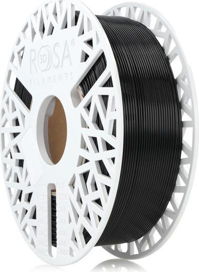 Rosa3D Filament PET-G (PETG-BLAC-175-1-ROS) Black (PETG-GF, 1.75 mm, 1250 g, Schwarz)