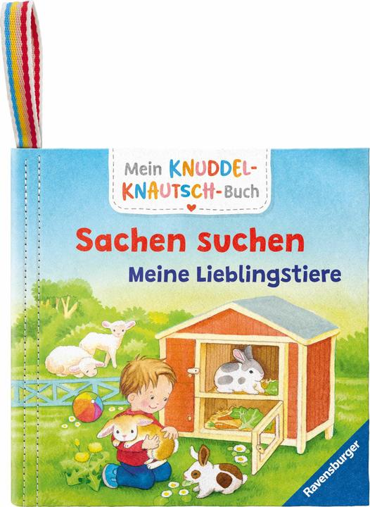 Ravensburger Mein Knuddel-Knautsch-Buch: Sachen suchen. Meine Lieblingstiere (German)