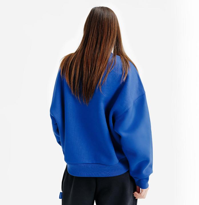 Image du produit Decathlon Sweat col rond femme, bleu (L)
