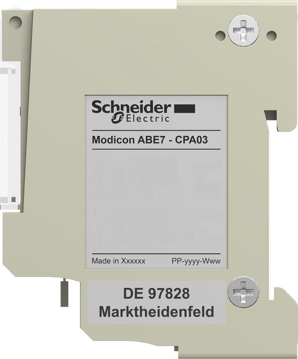 Produktbild Schneider Electric Vorverdrahtetes System ABE7 ABE7CPA03