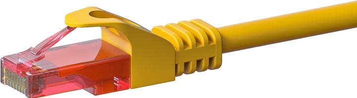 Produktbild Dsit CAT6 Netzwerkkabel, U/UTP, 2 meter, Gelb, 100% Kupfer (CAT6, 2 m)