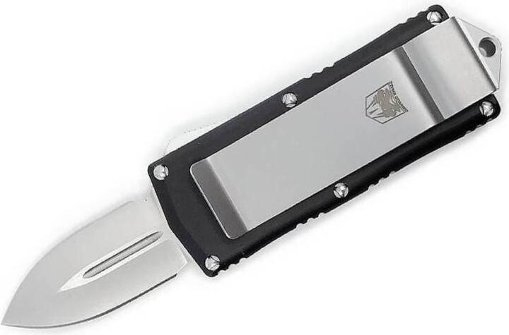 Actual product image Cobra CobraTec BLKOTFMC OTF money clip D/A knife