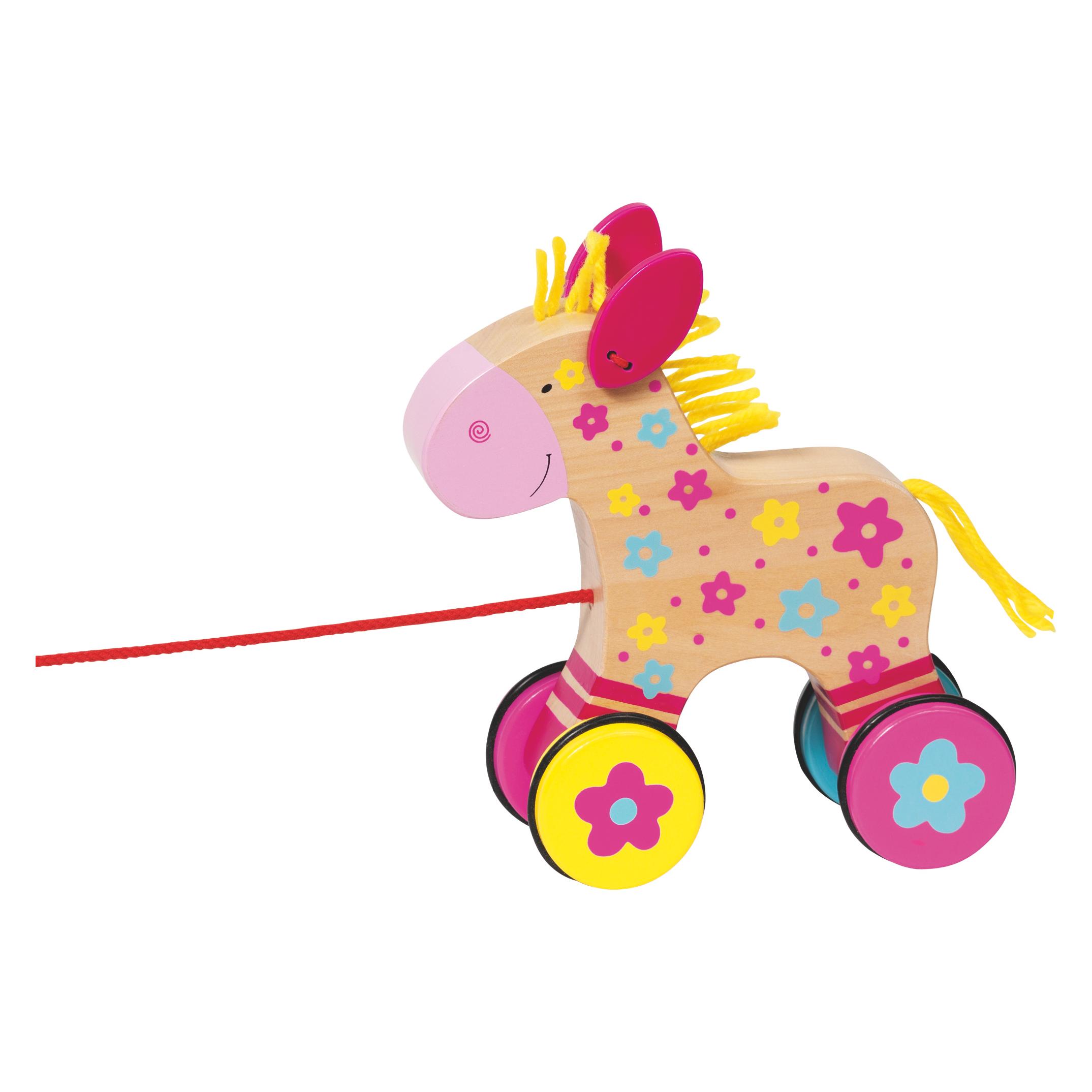 Goki Animal Horse Pull