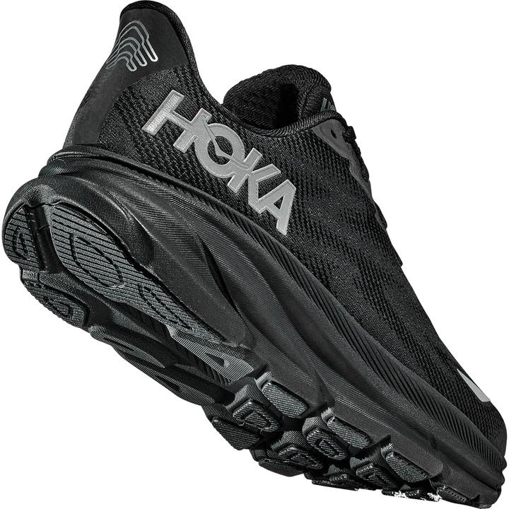 Actual product image Hoka Clifton 9 GTX Laufschuhe Schwarz / Schwarz Herren (45 1/3)