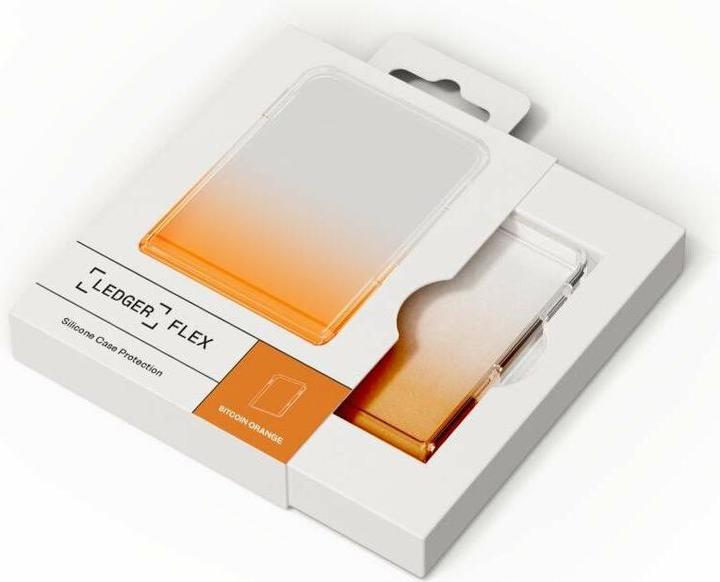 Productafbeelding Ledger Flex - Beschermhoes - BTC Oranje