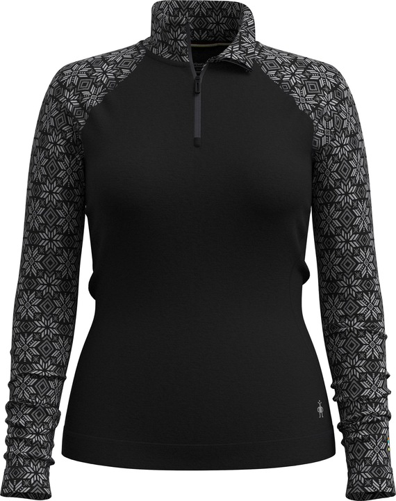 Actual product image Smartwool Women's Classic Thermal Merino Base Layer 1/4 Zip Boxed (XS)