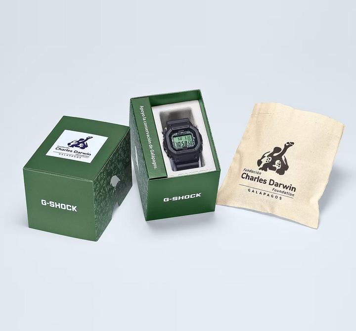 Immagine prodotto Casio G-Shock Galápagos Fondazione Charles Darwin (Orologio digitale, Orologio radiocontrollato, Orologio sub, 42.80 mm)