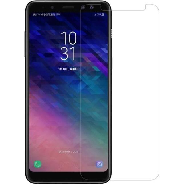 Nillkin Super Clear Series (1 Stück, Samsung Galaxy A8+), Smartphone Schutzfolie, Transparent