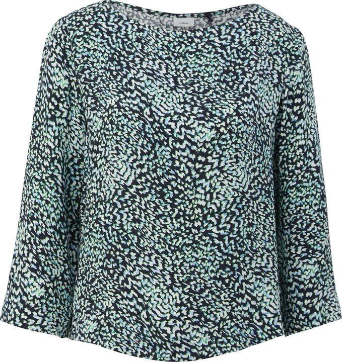 Produktbild S.Oliver Bluse Bluse mit seitlich geschlitztem Saum (46)