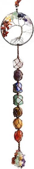 Actual product image Cover-Discount Chakra Hanger Wall Decoration gold (36 x 4 cm)