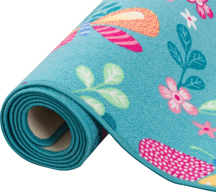 Actual product image Snapstyle children game carpet butterfly (80 x 160 cm)