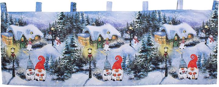 Produktbild Mojawo X-Mas Gardine Scheibengardine beleuchtet Fenstergardine LED 45x120cm