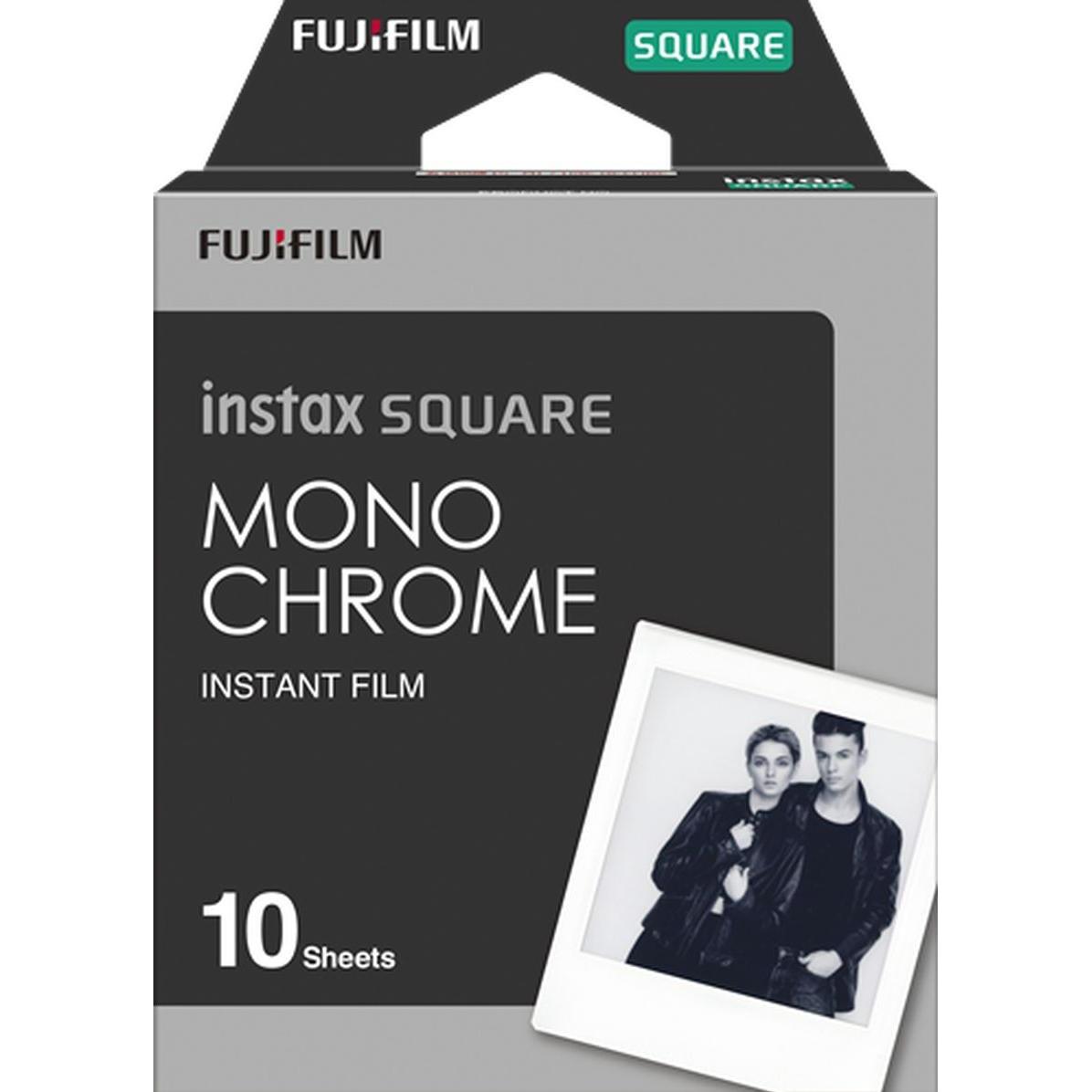 Fujifilm - Instax Square Film 1X10 Shots, Pellicola Istantanea