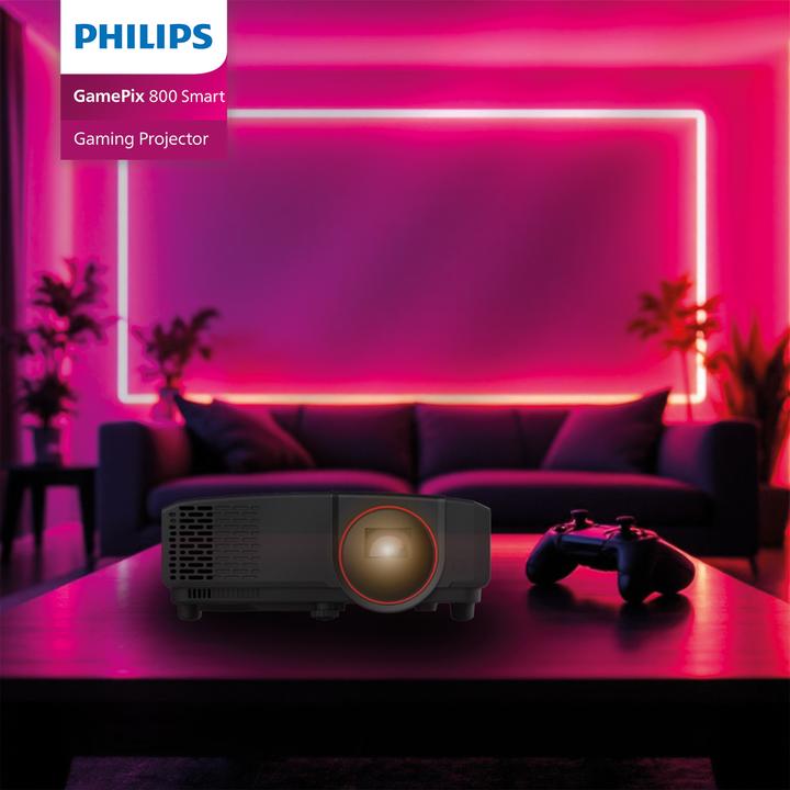 Immagine prodotto Philips Videoproiettore GamePix 800 (HD, 2500 lm)