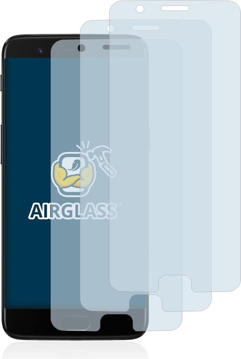 Actual product image BROTECT AirGlass Glass (3 Piece, OnePlus 5)